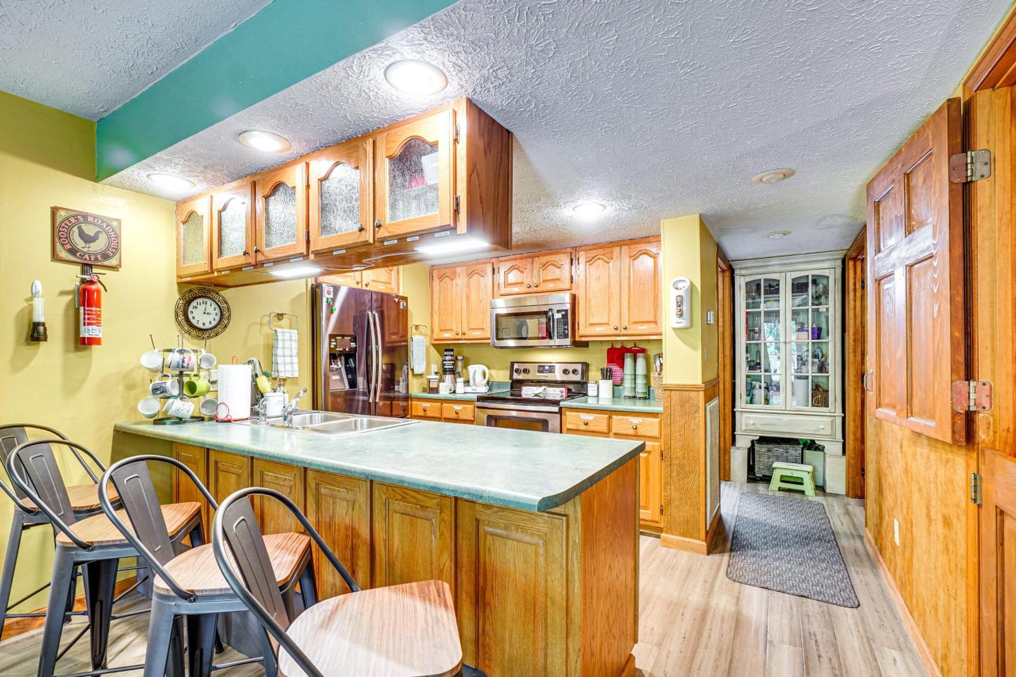 Smoky Mountain Cabin With Deck And Hot Tub! Pigeon Forge Bagian luar foto